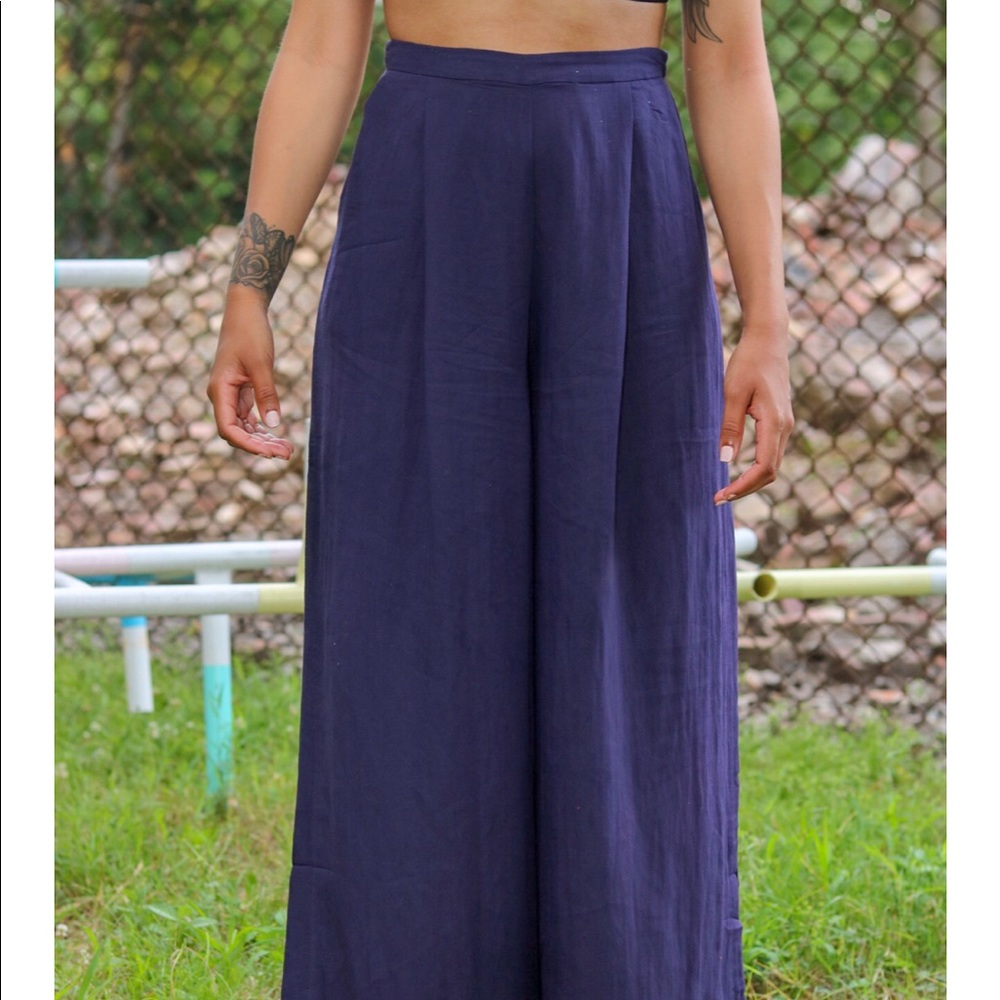 Navy Pants